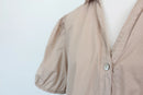 ZARA beige babydoll dress - XL-5