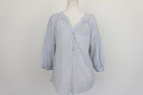 Target white and black stripe cotton shirt - 12