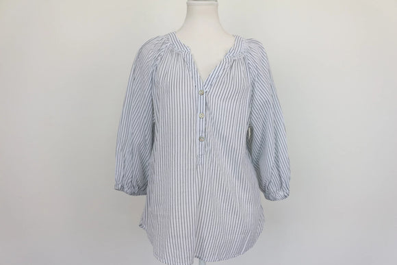 Target white and black stripe cotton shirt - 12