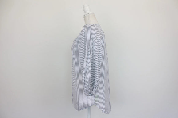 Target white and black stripe cotton shirt - 12