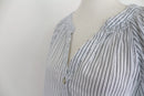 Target white and black stripe cotton shirt - 12-5