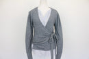 Wool wrap blouse - S-1