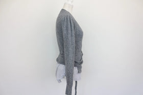 Wool wrap blouse - S - 0