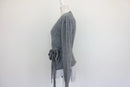 Wool wrap blouse - S-4