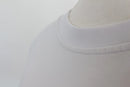 Poetry white t-shirt with pink embroidery - S-6