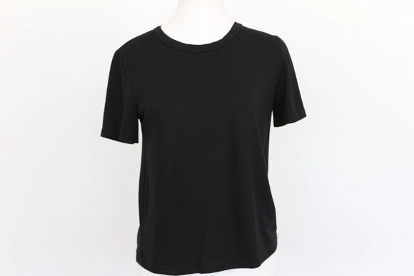 ZARA black short sleeve t-shirt - S