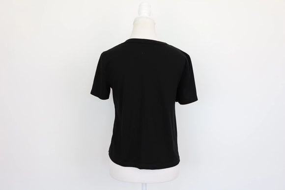 ZARA black short sleeve t-shirt - S