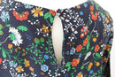H&M navy and floral shirt - 8-3