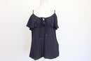 Forever New navy blue strappy top - 36-1