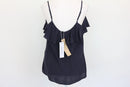 Forever New navy blue strappy top - 36-3