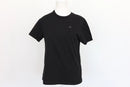 Black T-shirt with hanger emblem - S-1