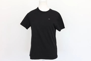 Hanger Brand Black Crew Neck Logo T-Shirt – S