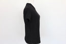 Black T-shirt with hanger emblem - S-2