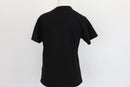 Black T-shirt with hanger emblem - S-3