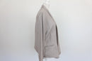 Linen Feel stone blazor - S-2