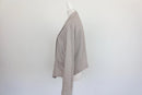 Linen Feel stone blazor - S-4