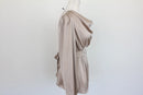 Dasy stone long sleeve satin blouse - M-2
