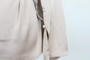Dasy stone long sleeve satin blouse - M-5
