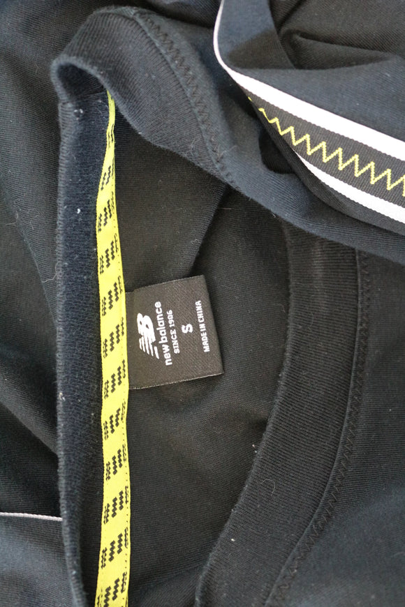 New Balance black long sleeve top - S