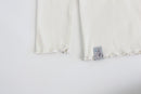 Earthchild cream ribbed long sleeve top with pink embroidery-3