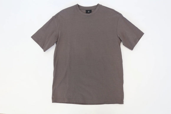 H&M brown loose fit t-shirt - XS