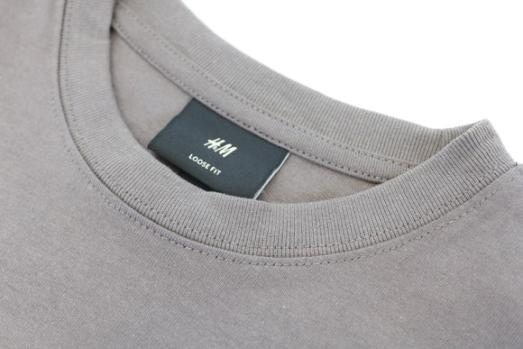 H&M brown loose fit t-shirt - XS