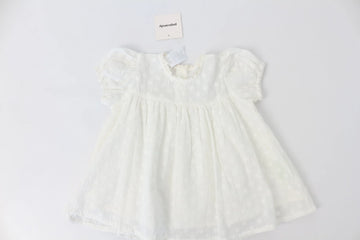 Popcandy Kids' White Top – Soft & Comfortable | Age 2-3 | Brand New