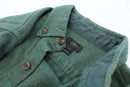 J-crew green winter shirt - S-4
