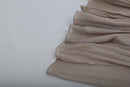 H&M beige sparkly midi crimped skirt - 36-3