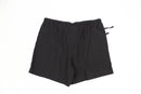 Black linen shorts  - M-3