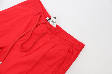 Woolies Bright Red Tailored Trousers – Bold Statement Piece | Size 14 | Brand New - 0