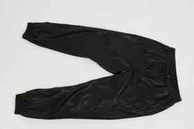 ZARA faux leather cuff pants - S