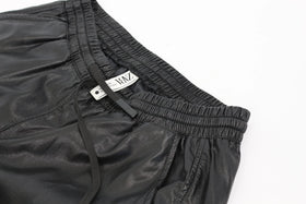 ZARA faux leather cuff pants - S - 0