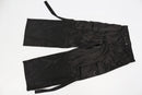 Black stain cargo trousers - 12-1