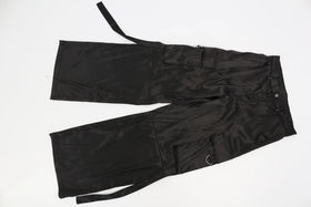 Black stain cargo trousers - 12
