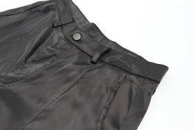 Black stain cargo trousers - 12 - 0