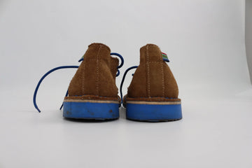 Classic Leather Veldskoen – Blue Accent Detail | Size 4 - 0