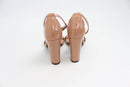 Nude strappy high heels - 5-2