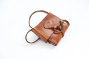 Genuine leather mini satchel-2