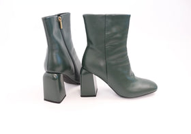 Poetry bottle green high heel boots - 4