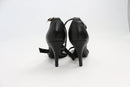 Country Road black strappy heels - 6-3