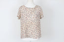 Pink and white blouse - S-1