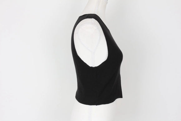 ZARA ribbed crop top - M