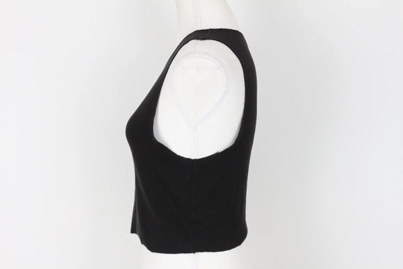 ZARA ribbed crop top - M