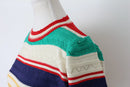 Knitted multi-colour blouse - S-5