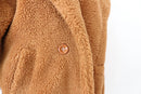 Teddy Bear midi coat - S-6