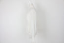 White long sleeve buttoned-down blouse - M-4