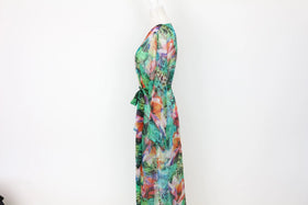 Bright beach cover up - M - 0