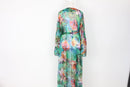 Bright beach cover up - M-3