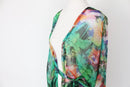 Bright beach cover up - M-6